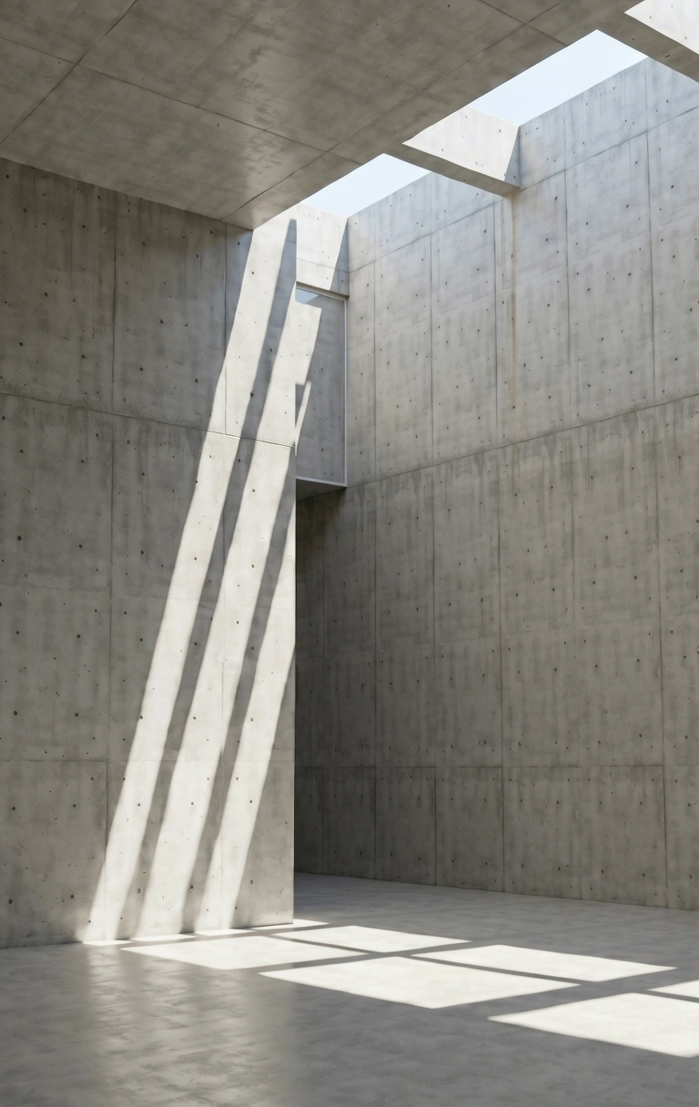 Arquitectura moderna en Caracas representación de estructura y equilibrio